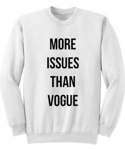 vogue grey sweatshirt