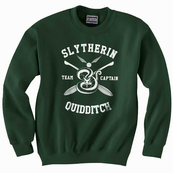 quidditch sweater slytherin