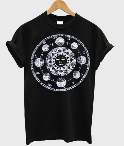 zodiac wheel shirt