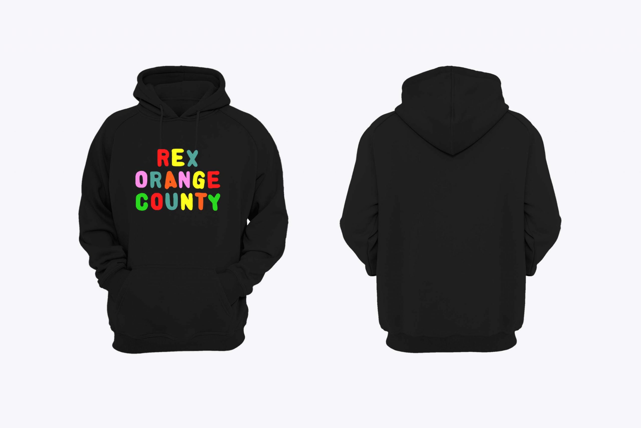 rex orange county embroidered hoodie