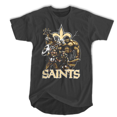 saints tee shirt